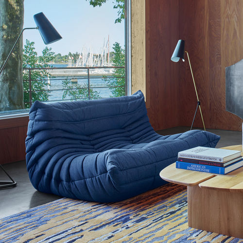 Современный диван - TOGO - Ligne Roset - из ткани / из кожи / со съемным покрытием