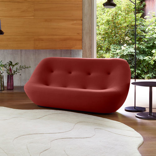 Современный диван - BONNIE - Ligne Roset - из ткани / из кожи / со съемным покрытием