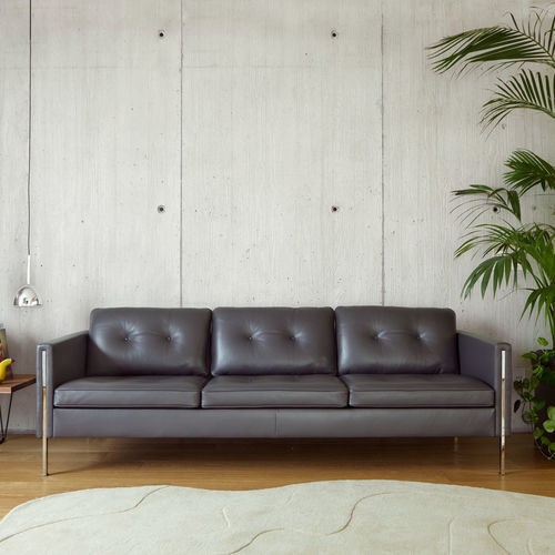Современный диван - ANDY - Ligne Roset - из ткани / из кожи / из полиуретана
