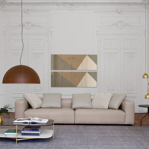 Модульный диван - NILS - Ligne Roset - угловой / современный / из ткани