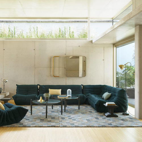 Модульный диван - TOGO - Ligne Roset - дизайнерский / из ткани / из кожи