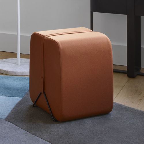 Дизайнерский пуф - MOBIDEC  - Ligne Roset - из полиуретана / из кожи / из ткани
