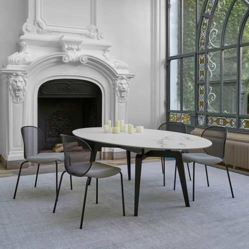 Дизайнерский cтул - UNBEAUMATIN - Ligne Roset - для интерьера / для наружного применения / из ткани