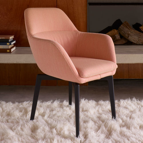 Современный cтул - AMÉDÉE - Ligne Roset - для интерьера / из ткани / из пенополиуретана