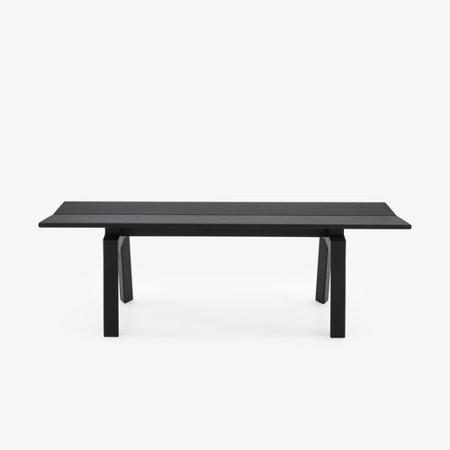 Современная скамейка - TRAVERSE - Ligne Roset - из ясеня / без спинки / без подлокотников