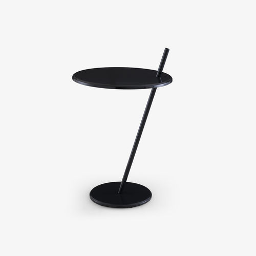 Дизайнерский вспомогательный столик - GOOD EVENING - Ligne Roset - из лакированной стали / из МДФ / с основанием из лакированной стали