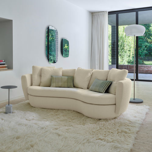 Современный ковер - CHALI - Ligne Roset - однотонный / из шерсти / прямоугольный