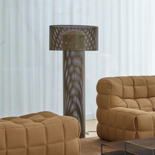 Напольная лампа - ASOLA - Ligne Roset - из стали / из стального листа / из ПВХ