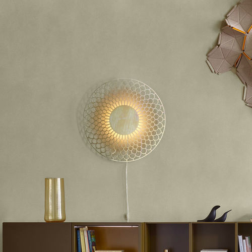 Дизайнерский настенный светильник - ROSA, ROSA, ROSAS - Ligne Roset - для интерьера / из металла / из ПВХ