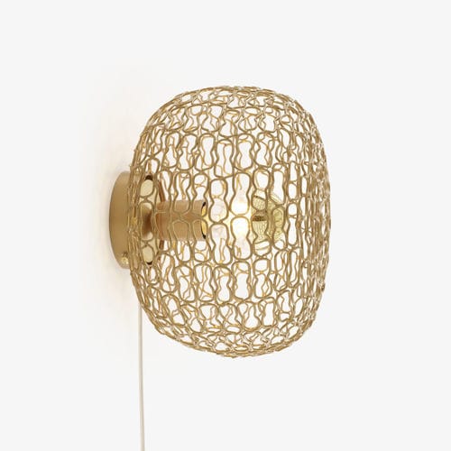 Дизайнерский настенный светильник - JALI - Ligne Roset - для интерьера / из лакированной стали / скульптурный