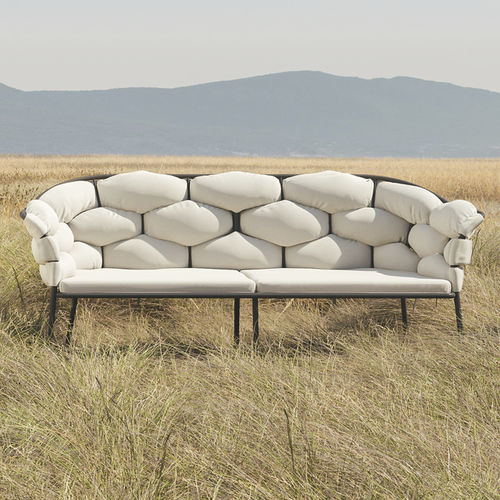 Диван уникальный дизайн - SERPENTINE - Ligne Roset - для террасы / для сада / из ткани