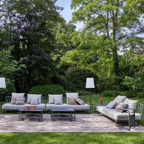 Современный диван - VALMER - Ligne Roset - для наружного применения / из водоотталкивающей ткани / из полипропилена
