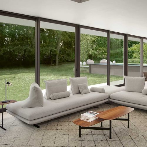 Модульная банкетка - PRADO  - Ligne Roset - современная / из ткани / из пенополиуретана