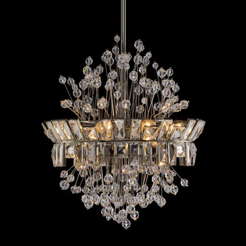 Подвесная лампа - EMBASSY 6719-A-12 - J. & L. LOBMEYR - из латуни / из кристаллов Swarovski® / стилизованная