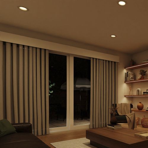 Встраиваемый даунлайт - CD6-WH-TW  - LUTRON ELECTRONICS - LED / для внутреннего применения / торговля