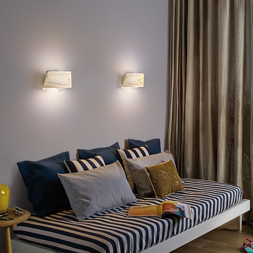 Современный настенный светильник - HI-COLLAR - Lzf-Lamps - для интерьера / из дерева / для бытового использования