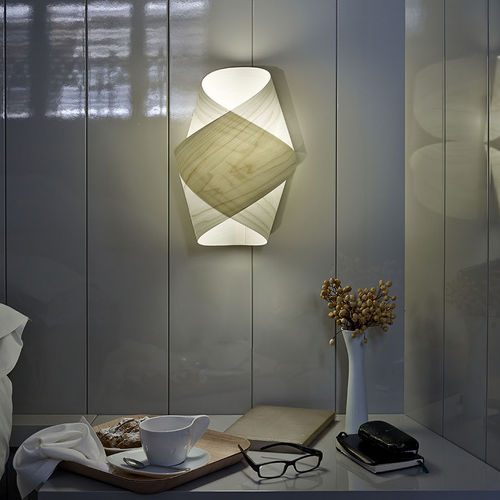 Настенный светильник уникальный дизайн - ORBIT - Lzf-Lamps - для интерьера / из дерева / для бытового использования