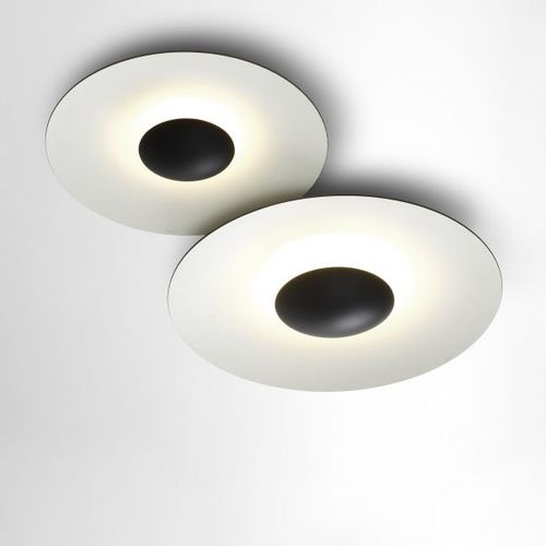 Современный потолочный светильник - GINGER - Marset Iluminacion - круглый / из металла / из дуба