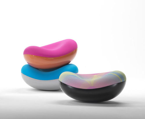 Пуф уникальный дизайн - BLOBINA - Meritalia - из ткани / Karim Rashid