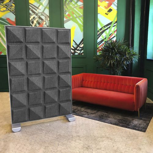 Разделитель пространства из ПЭТФ - Shift Walls - MIO - из переработанного пластика / для профессионального использования / для интерьера