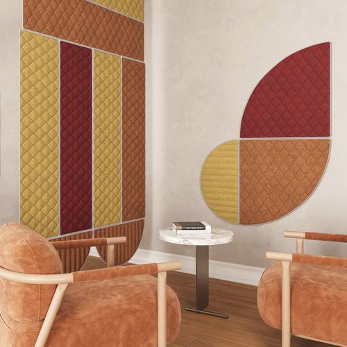 Акустический баффл из ПЭТФ - QuiltForms 27"  - MIO - из переработанного пластика / подвесной / настенный