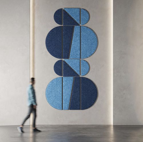 Акустический баффл из ПЭТФ - QuiltForms 54"  - MIO - из переработанного пластика / подвесной / потолочный
