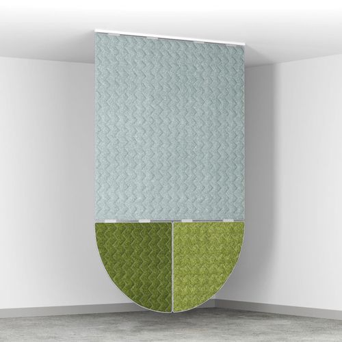Разделитель пространства из ПЭТФ - QuiltForms 27" Quarter Circle - MIO - из переработанного пластика / для профессионального использования / для интерьера