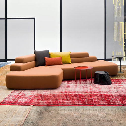 Модульный диван - RIFT - MOROSO - современный / из ткани / со съемной подушкой