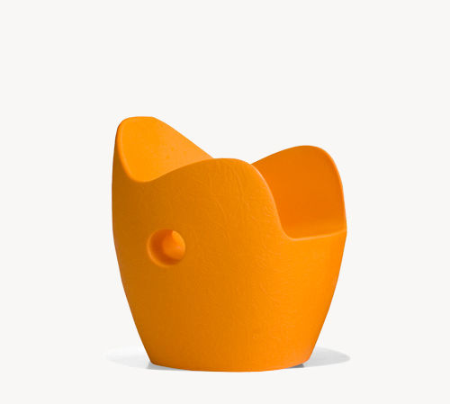 Современное кресло - O-NEST - MOROSO - из полиэтилена / из полиэтилена / непромокаемое