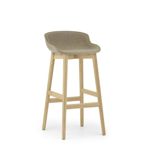 Современный барный табурет - HYG  - Normann Copenhagen - из кожи / из ткани / из полипропилена