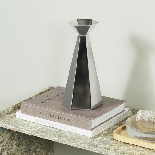 Современная ваза - HEXA - Normann Copenhagen - из полированной нержавеющей стали / не определено / посеребренная