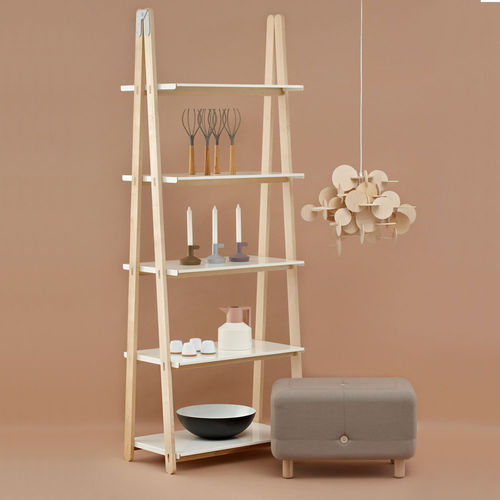 Современный стеллаж - ONE STEP UP - Normann Copenhagen - из ясеня / из стали
