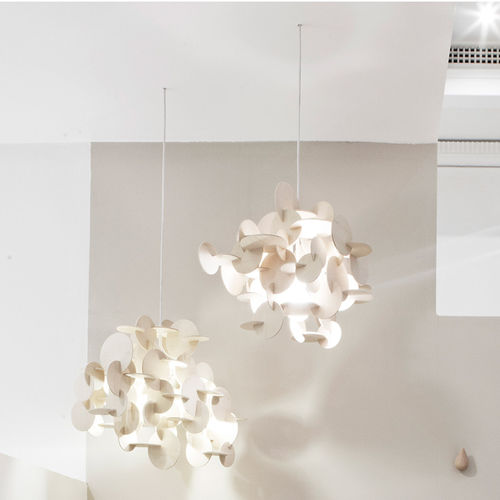 Подвесная лампа - BAU - Normann Copenhagen - из дерева / уникальный дизайн / проводная