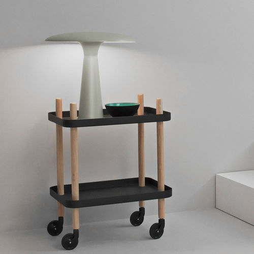 Настольная лампа - SHELTER - Normann Copenhagen - из стали / уникальный дизайн / проводная