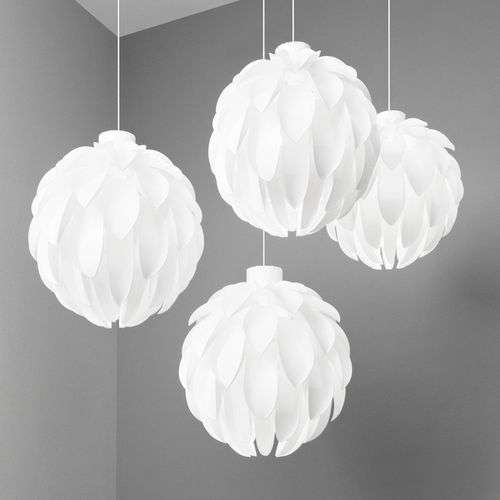 Подвесная лампа - NORM 12 - Normann Copenhagen - из пластика / уникальный дизайн / проводная