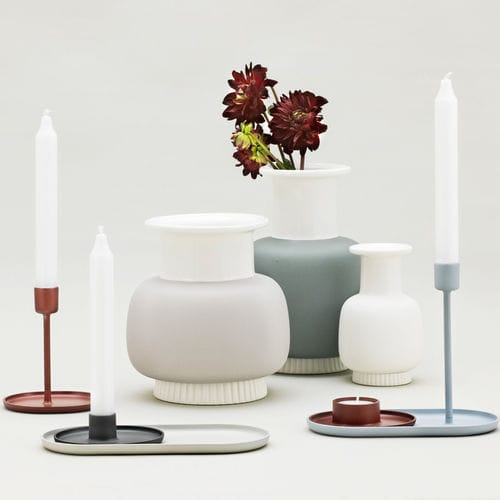 Современная ваза - NYHAVN - Normann Copenhagen - из фарфора