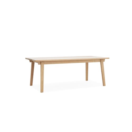 Современный обеденный стол - SLICE - Normann Copenhagen - из дуба / прямоугольный / для бытового использования