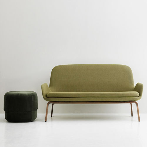 Современный диван - ERA - Normann Copenhagen - из ткани / из кожи / зеленый