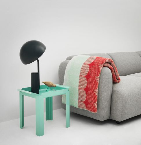 Современный вспомогательный столик - BOX - Normann Copenhagen - из стали / прямоугольный / для бытового использования