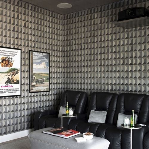 Покрытие для стен для внутреннего пространства - Coffered - Phillip Jeffries - из пробкового дерева / из фанерованной древесины / ламинированное