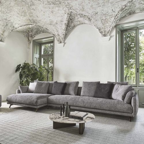 Модульный диван - ETIENNE - Porada - современный / из ткани / из кожи