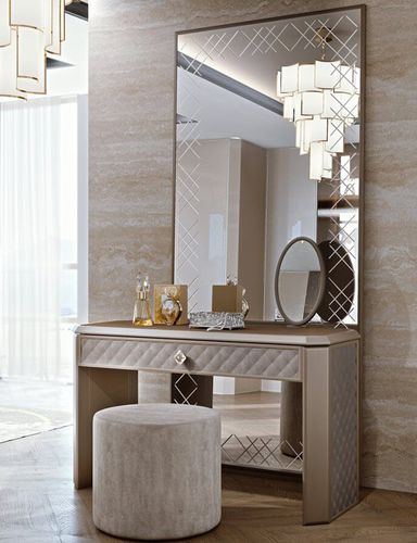 Классический туалетный столик - BELLAGIO - SCIC - из лакированного стекла / одноместный
