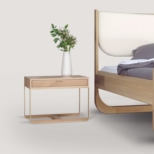 Современный ночной столик - PIEDMONT #1 - Skram Furniture - из дуба / из орехового дерева / из ясеня