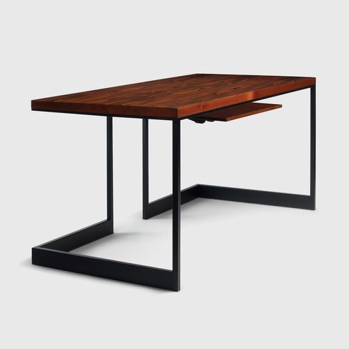 Современный рабочий стол - WISHBONE SLAB - Skram Furniture - из орехового дерева / из ясеня / из розового дерева