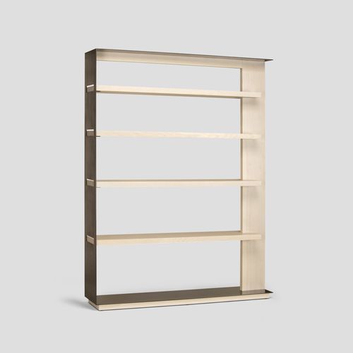 Стеллаж ширма - WISHBONE - Skram Furniture - современный / из фанерованной древесины / контрактный