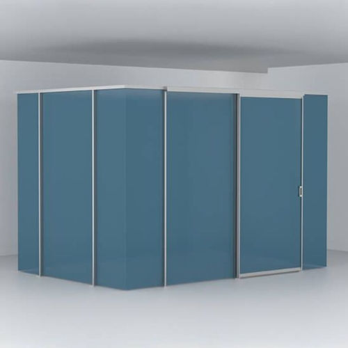 Фиксированная перегородка - ILTUO CANTILEVERED O - 3Form - стеклянная / из полимера / для профессионального использования