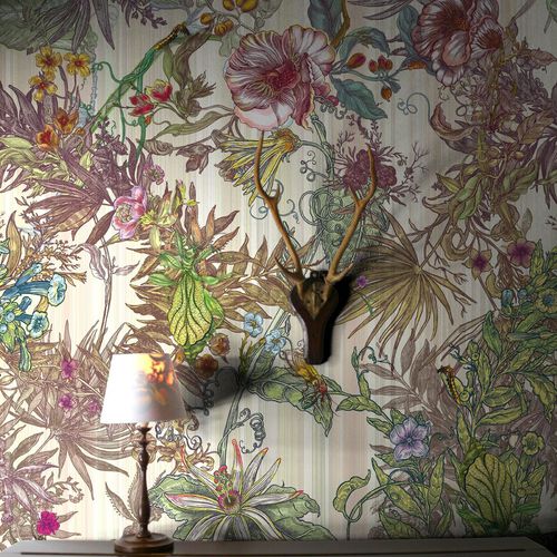 Классический обои - OPERA BOTANICA - Timorous Beasties - в цветочек / нетканый