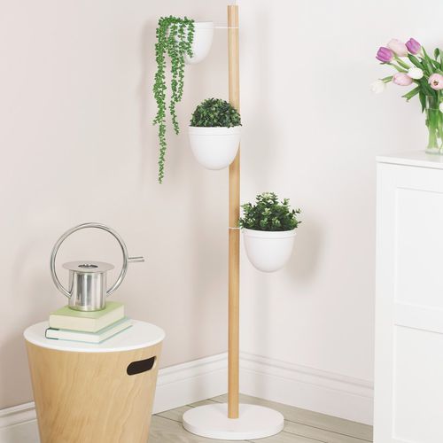 Кадка для садовых растений дерево - FLORISTAND - Umbra - из металла / вертикальная / угловая