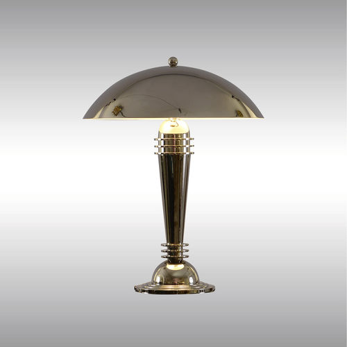 Настольная лампа - HETTI 21613  - Woka Lamps Vienna - из латуни / ар-деко / проводная