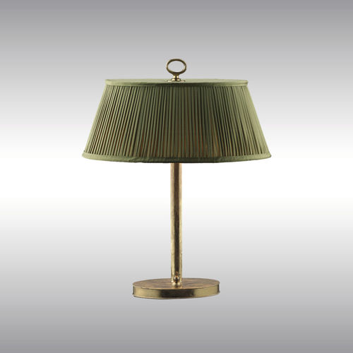 Настольная лампа - 21620 - Woka Lamps Vienna - из ткани / из латуни / классическая